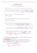 BSC2010 Review Questions - Laboratory 3
