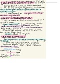 BSC2010 Chapter 17 Notes