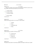 MATH 302 Quiz 1 - Question and Answers