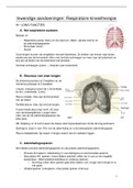 Samenvatting Respiratoire Les 1-Les 4