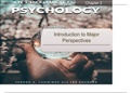 Class notes Intro to psychology 