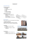 Alles wat je moet weten voor je tentamen bouwkunde. 