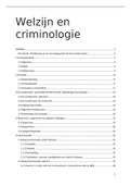 Samenvatting Welzijn en Criminologie 