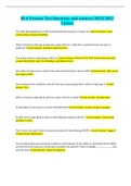 BLS Practice Test Questions and Answers 20221&sol;2022 Update