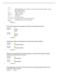 G150 PHA 1500 Final Exam Module 06, Structure and Function of the Human Body 2