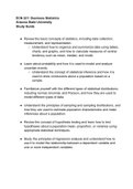 ECN 221&colon; Business Statistics Arizona State University Study Guide