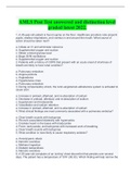 AMLS Post Test answered and distinction level graded latest 2022&period;