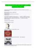 CDCA OSCE EXAM-with 100&percnt; verified solutions-2022-2024
