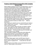 Prophecy Health Medical Surgical RN A With Complete Solution 2023