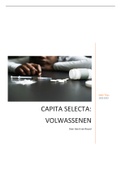 Capita Selecta Volwassenen (17/20 eerste zit) 