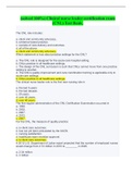 &lpar;solved 100&percnt;&rpar; Clinical nurse leader certification exam &lpar;CNL&rpar; Test Bank&period;