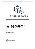 AIN2601 EXAM PACK 2023