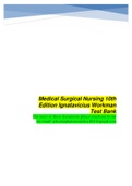 Medical Surgical Nursing 10th Edition Ignatavicius Test Bank
