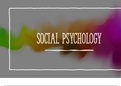 A* Summary notes  Unit 1 - Social psychology 