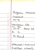 Class notes Organic Chemistry 129 A 