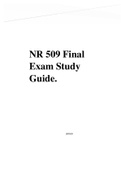Summary  NR509 &period;