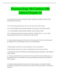 Pharmacology McCuistion 10th  Edition Chapter 18