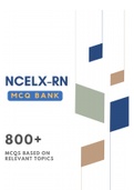 NCELX-RN MCQ BANK- NURSING PRACTICE