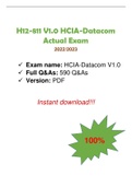 HCIA-Datacom V1.0 actual exam 2022/2023