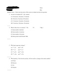 CHM2045 Chapters 1-4 Practice Questions