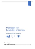 Samenvatting methoden van kwalitatief onderzoek, MVKO + boek social research methods Bryman