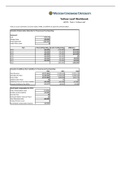  C251 Accounting Capstone Task 1 Yellow Leaf WORKBOOK-latest-2023-2024