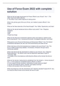 Use of Force Exam 2022 with complete solution