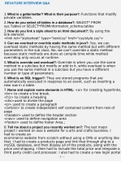 REVATURE INTERVIEW LATEST QUESTIONS AND ANSWERS GRADED A&plus;