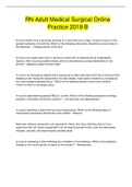 RN Adult Medical Surgical Online  Practice 2019 B