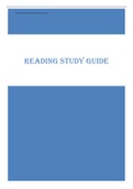 READING STUDY GUIDE