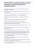 API 510 Exam Questions&lpar;These are the questions you got wrong in the tests&rpar;Answered&period;
