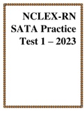 NCLEX-RN SATA Practice Test 1 &ndash; 2023