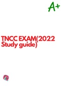TNCC EXAM (2022 Study guide)