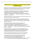 Med-Surg Hesi PN&sol;Questions And Answers&sol;Graded A&plus;&sol;Best Scores