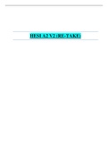 HESI A2 V2 &lpar;RE-TAKE&rpar;