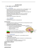 Samenvatting neurologie
