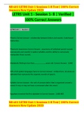 NR 601 LETRS Unit 1 Sessions 1-8 Test &vert; 100&percnt; Correct Answers New Update 2023