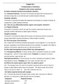 Notes &comma; Tests and Solutions