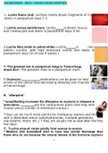RASMUSSEN - MCN - EXAM 2 QUIZ VERIFIED SOLUTIONS GRADED A&plus;