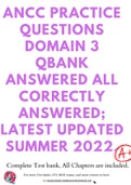 ANCC IQ Domains 1-5&comma; ANCC PMHNP Exam Reported Questions&comma; ANCC PMHNP COMPREHENSIVE Q&comma;ANCC Review Questions &lpar; ALL IN ONE BUNDLE &rpar;