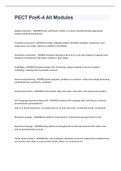 PECT PreK-4 All Modules exam 2022&sol;2023 with 100&percnt; correct answers