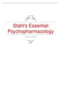 Stahl’s Essential Psychopharmacology 5th Edition Test Bank|ISBN-13 ‏ : ‎ 9781108838573 