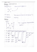 Algemene Concepten: Chemie - proefexamen 2010-2011