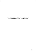 Samenvatting Persoon, Gezin en Recht 2022-2023 (tem adoptie)