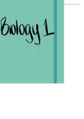 Biology 1 basics 