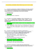 ATI MATERNAL NEWBORN PROCTORED EXAM 2019-STUDY GUIDE 