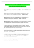 FTCE Subject Area Exam K-6 Practice Questions  With Verified Answers Graded A&plus;