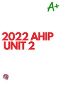 2022 AHIP UNIT 2
