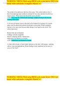 NURSING NR324 Med surg HESI exit exam latest 2022 test bank with rationales complete Rated A&plus; 