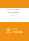 Economie Inleiding Wiskunde Bachelor 1 | Slim Academy